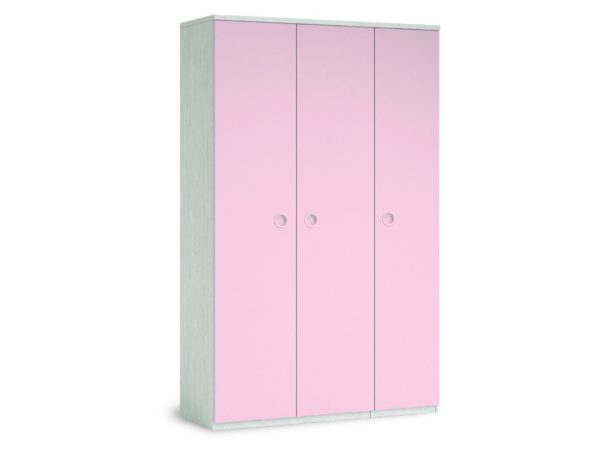 armario 3 puertas color artico rosa 2