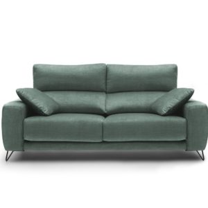 sofa 3p con asientos deslizantes tapizado verde jade 2