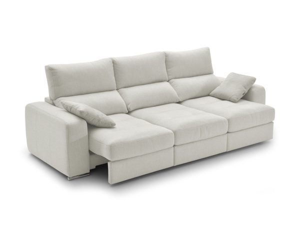 sofa 4p con asientos deslizantes tapizado blanco 1