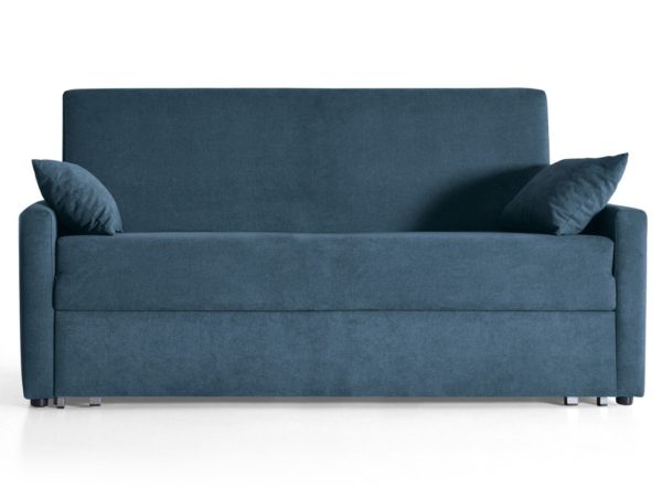 sofa cama sistema de apertura extensible tapizado marino