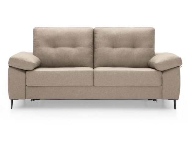 sofa cama sistema de apertura italiano tapizado beige 10