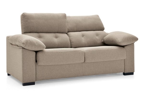 sofa cama sistema de apertura italiano tapizado beige 6